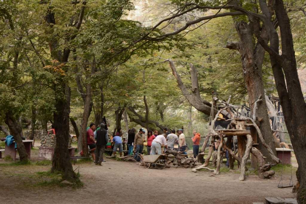 Camping Rio De Las Vueltas El Chaltén Zewnętrze zdjęcie